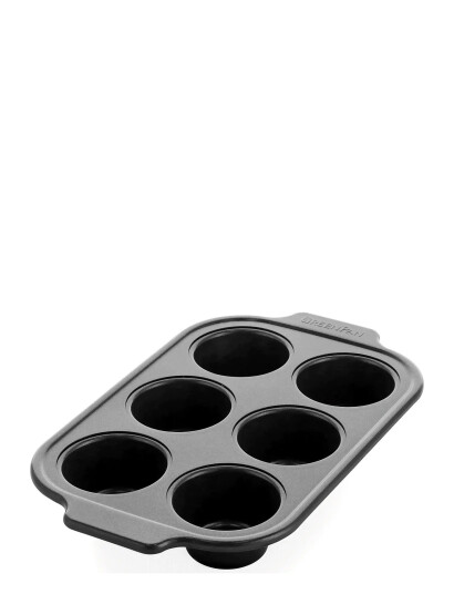 Greenpan Muffincups 6Pcs - Grey - 6 PCS Greenpan Muffincups 6Pcs - Grey - 6 PCS