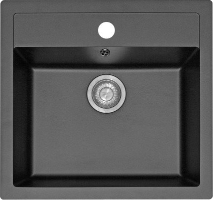 Franke Sirius SID 610-50 TH Tectonite kjøkkenvask 56 x 53 cm, antrasitt