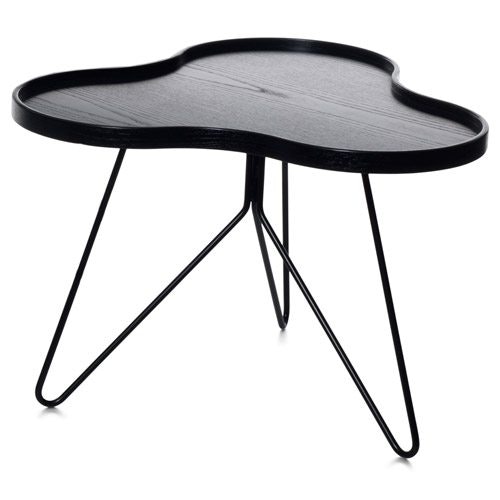 Swedese Flower mono bord 62 x 66 cm H 45 cm Svartlasert ask