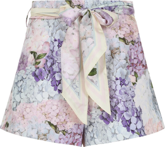 Zimmermann Dame Shorts Flerfarget M,