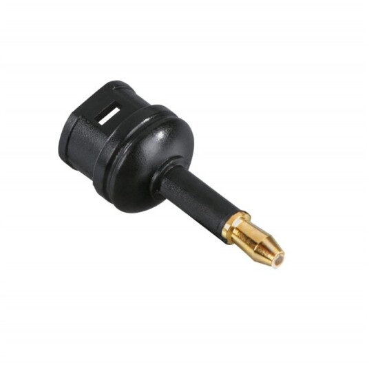 Hama Mini Toslink Hann til Toslink Hunn Optisk Adapter Svart