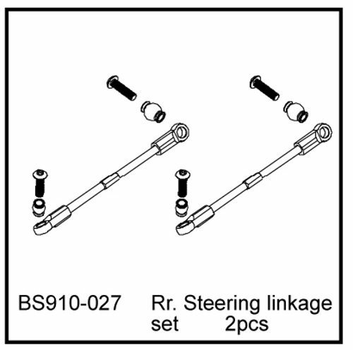 BSD 910-027 RR. STEERING LINKAGE SET
