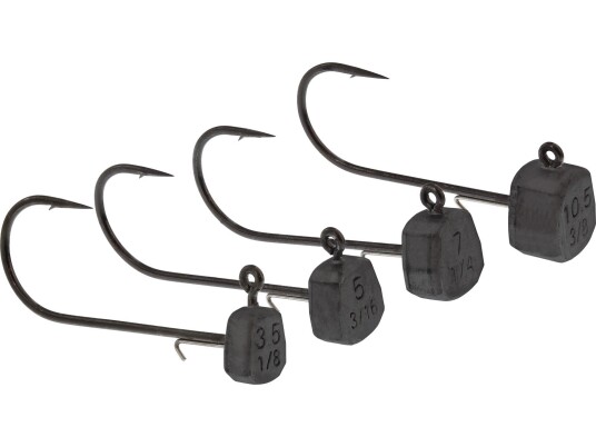 Westin Ned Jig Head #1/0 7g 2pcs Tungsten, jigghode Black Nickel Westin Ned Jig Head #1/0 7g 2pcs Tungsten, jigghode Black Nickel