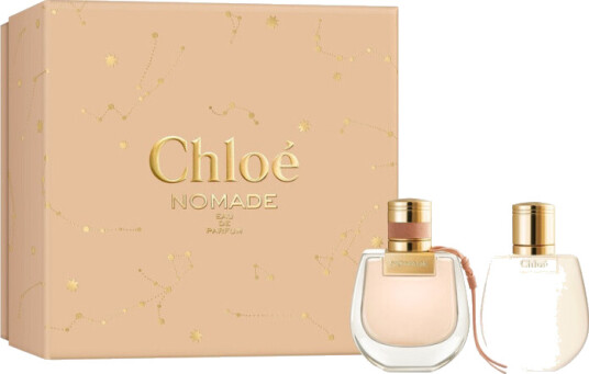 Chloé Nomade Eau de Parfum 50ml med Body Lotion 100ml Gavesett for Dame