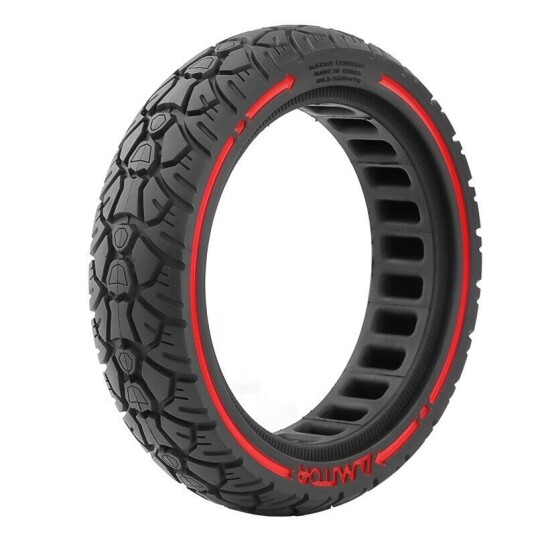 INF Punkteringsfritt dekk Xiaomi M365 8,5x2,0 (230x50) Svart/rødt INF Punkteringsfritt dekk Xiaomi M365 8,5x2,0 (230x50) Svart/rødt