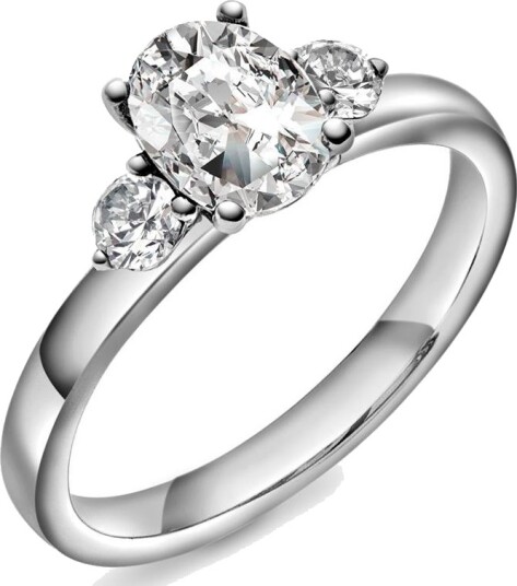 Gems By Gulldia Duchess LAB diamantring i 585 hvitt gull 1,55 ct Gems By Gulldia Duchess LAB diamantring i 585 hvitt gull 1,55 ct