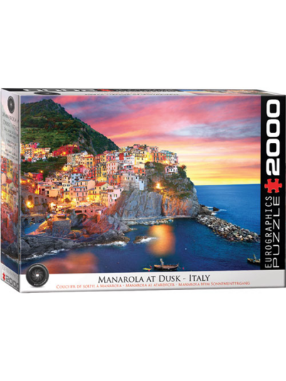 Eurographic Manarola at Dusk Italy2000