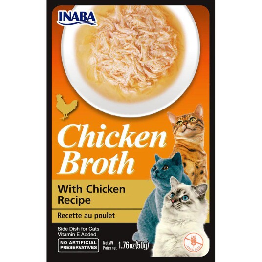 Inaba Kylling Våtfôr til Katt 40g - 100% Naturlig Kyllingbryst