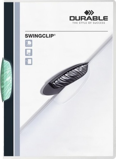Durable Swingclip Grønn Polypropylen Pp 30 Ark A4 25 Stykker