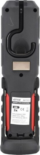 Aw Tools Awtools Dirbtines Lempas 2 I 1 Led Magnetlampe 3Xaa Batterier 280 Lumen