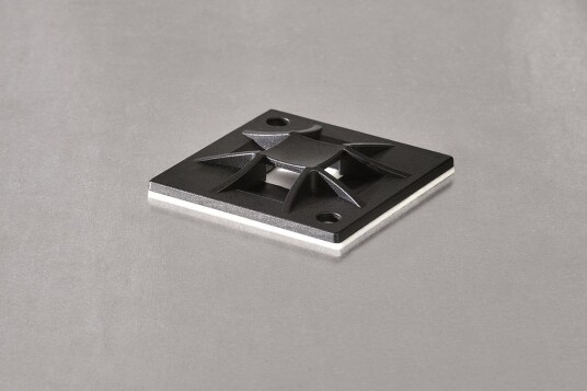 Hellermann Tyton Q mount Skrueanker 40 x 40 mm 50 pakning Natur Installasjonsmaterial