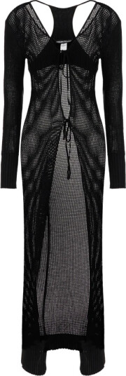 Andrea Adamo Dame Strikkevarer Svart L, Andrea Adamo Dame Strikkevarer Svart L,