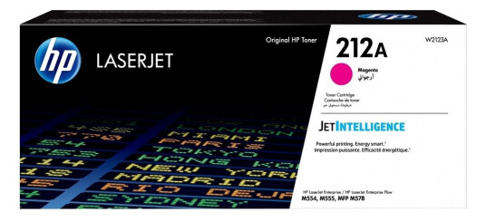 HP 212A / W2123A Magenta Toner - Blekkpatron Rød HP 212A / W2123A Magenta Toner - Blekkpatron Rød
