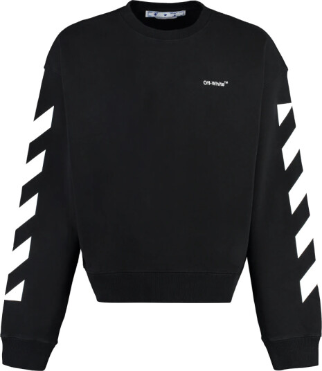 Off White Herre Gensere & Hettegensere Svart XS,