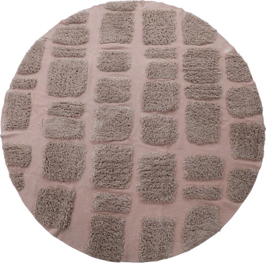 Rundt teppe Otranto Natural Cotton Shaggy taupe Størrelse: Ø 160 cm Rundt teppe Otranto Natural Cotton Shaggy taupe Størrelse: Ø 160 cm