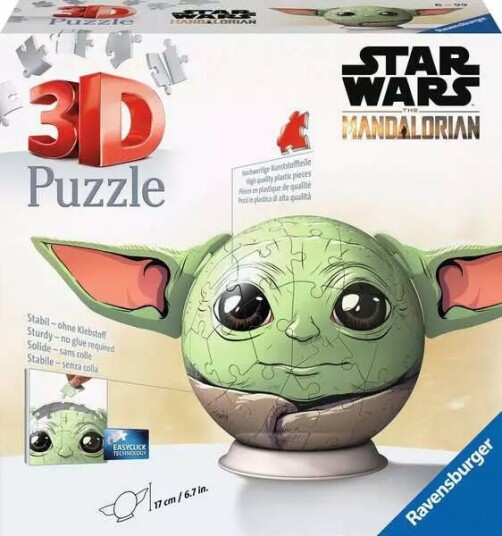 Ravensburger Puslespill 72 Star Wars Yoda med ører Ravensburger