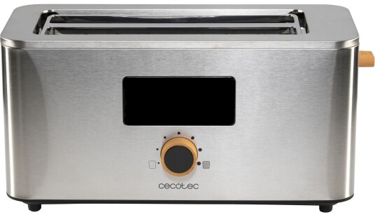 Cecotec Touch&Toast Brødrister 4 Skiver - 1500W - Rustfritt Stål