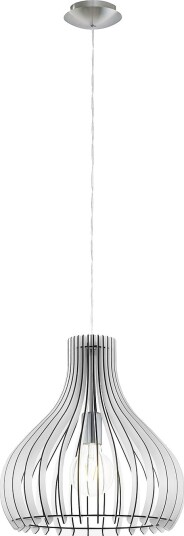 EGLO Pendel Tindori D38 Hvit Takpendler
