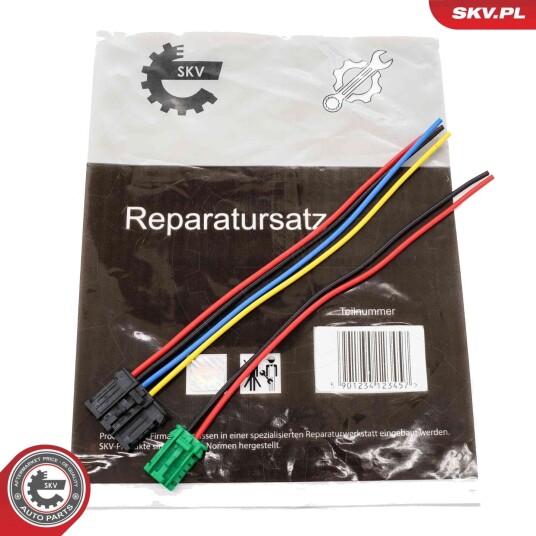 Kabelreparasjonssett, motstand (kupévifte) ESEN SKV 53SKV175