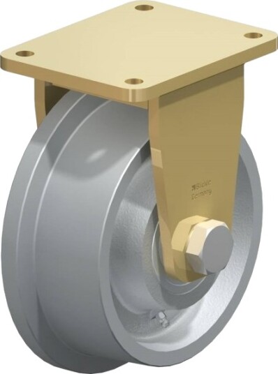 Blickle 284158 Bs-Spk 201K Faste Hjul Hjuldiameter: 200 Mm Bæreevne (Maks.): 3000 Kg 1 Stk
