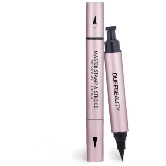 DUFFBEAUTY Master Stamp And Stroke Eyeliner Intense Black Lite 8 mm 2 x 3,5 ml Eyeliner