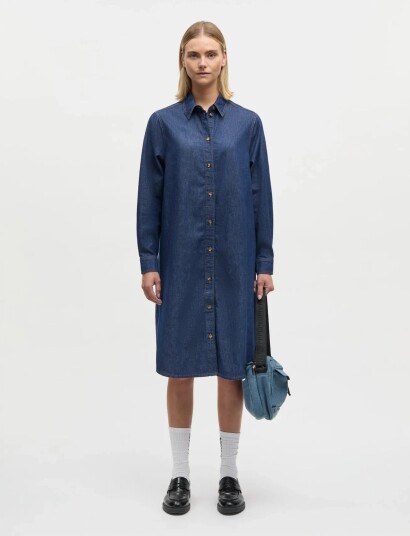 Mads Nørgaard Air Denim Crissy Dress Blue 42