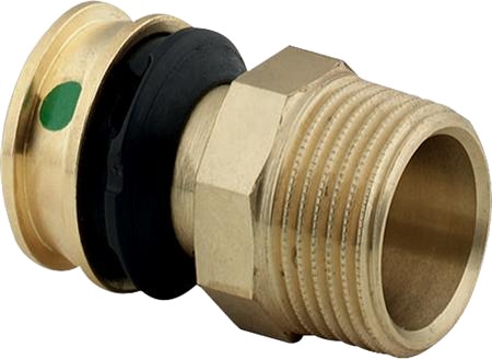 Viega Raxofix 25mm x 1" Adapter med SC-Contur Rødgods Viega Raxofix 25mm x 1" Adapter med SC-Contur Rødgods