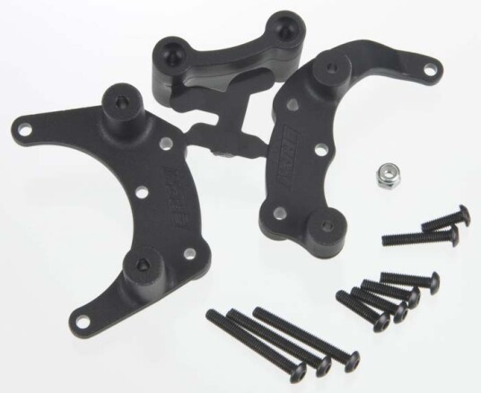 RPM 80902 Rear Bumper Mount Black Slash / Rust / Stmpd / Bndt  B