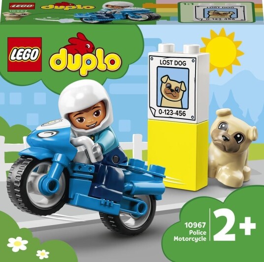 LEGO DUPLO 10967 Politimotorsykkel LEGO DUPLO 10967 Politimotorsykkel