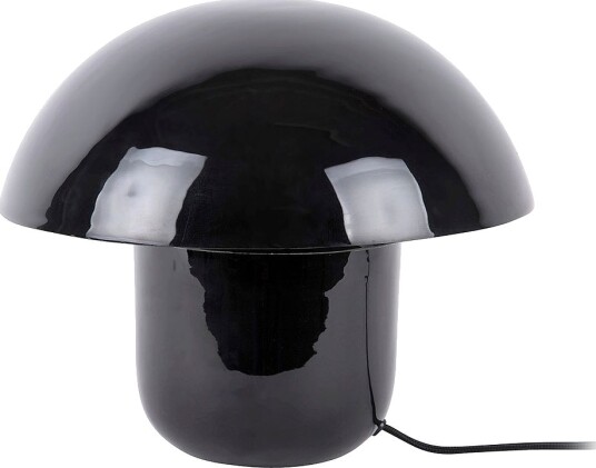 Leitmotiv Bordlampe Fat Mushroom Svart Bordlamper