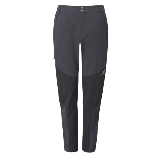 Rab  Torque Mountain Pants Wmns Dame Be Beluga/Black 12/Short