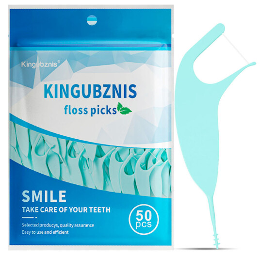 Tanntrådoppheng uten PFAS Kingubznis 50 stk. Floss Picks Tanntrådoppheng uten PFAS Kingubznis 50 stk. Floss Picks
