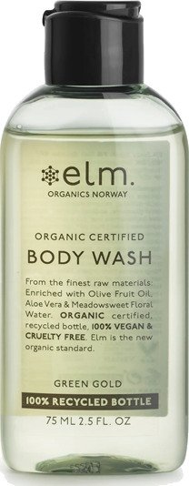 Elm Organics Elm Body Wash Green Gold 75ml