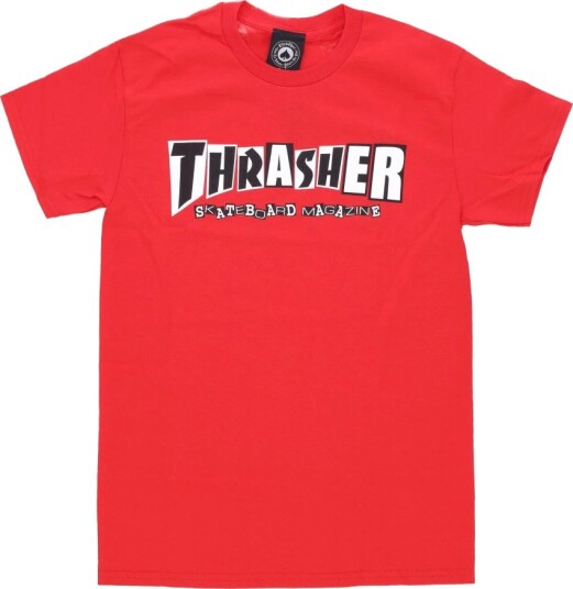 Thrasher Herre Topper Rød XL,