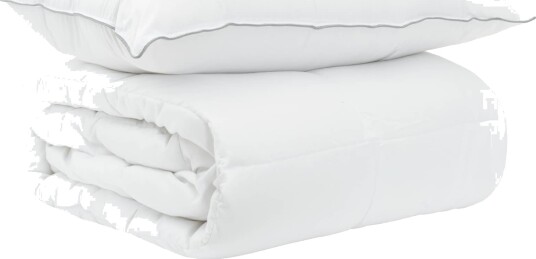 vidaXL Dyne Sett 2 stk. 140 x 200 cm Vinter Bambus Hvit vidaXL Dyne Sett 2 stk. 140 x 200 cm Vinter Bambus Hvit
