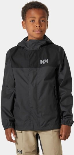 Helly Hansen Vancouver Regnjakke Junior Grå 140/10 Grå140/10