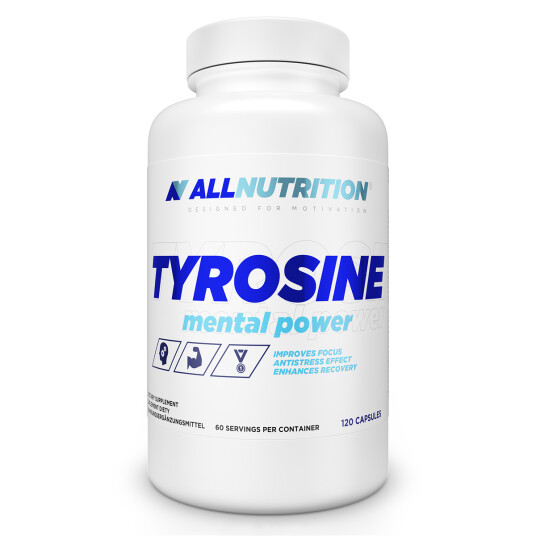 L-Tyrosin +Taurin 1140 mg tyrosin per 2 kapsler 120 kaps L-Tyrosin +Taurin 1140 mg tyrosin per 2 kapsler 120 kaps