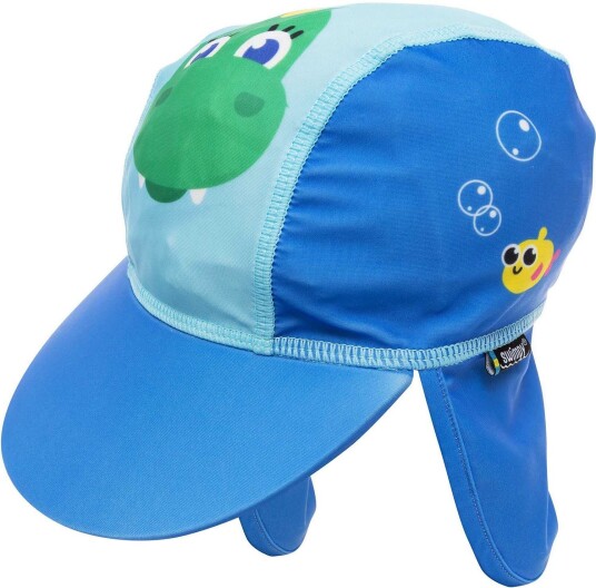 Swimpy Bolibompa UV-Hatt Lyseblå/Mørkeblå 110-116