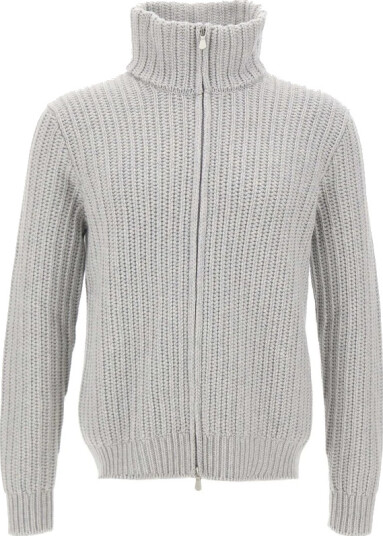 Gran Sasso Herre Strikkevarer Grå 3XL,