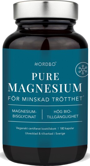 Nordbo Pure Magnesium 180 kap Nordbo Pure Magnesium 180 kap