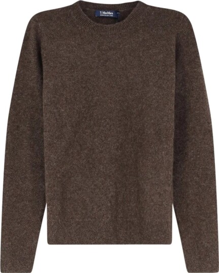 Max Mara Dame Strikkevarer Brun XS,