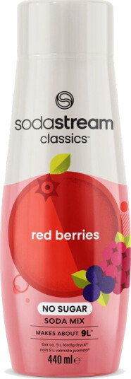 SodaStream Red Berries No Sugar
