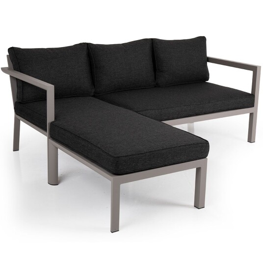Brafab Delia divansofa kaki/grå  Brafab