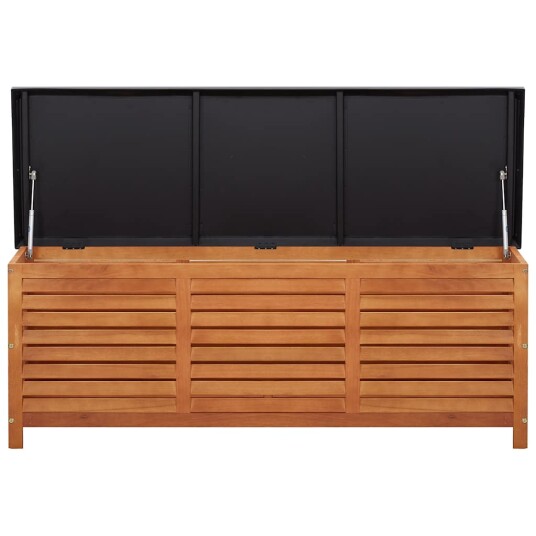 vidaXL Oppbevaringsboks til hage 150x50x55 cm heltre eukalyptus vidaXL Oppbevaringsboks til hage 150x50x55 cm heltre eukalyptus