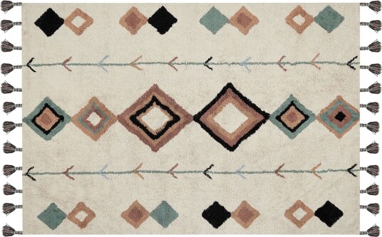 Eskisehir Bomullsteppe 140x200 cm - Beige