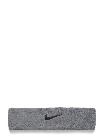 NIKE Equipment Nike Swoosh Classic Headband Grey ONE SIZE NIKE Equipment Nike Swoosh Classic Headband Grey ONE SIZE