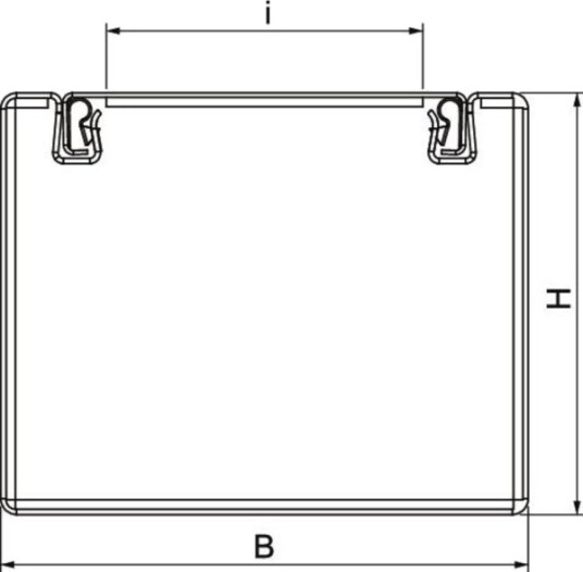 OBO Bettermann PLM D 0810 Inst.Kabelkanal i Metall 80x100x2000 mm