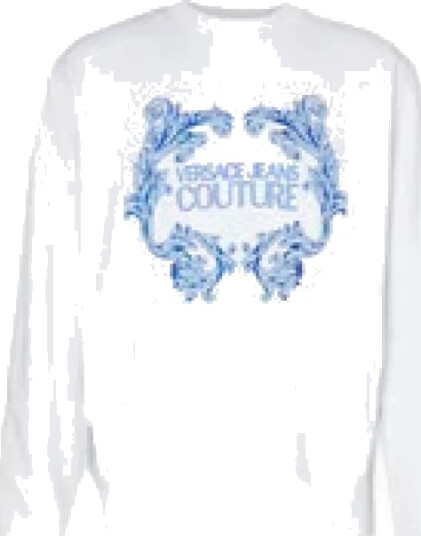 Versace Jeans Couture Herre Gensere & Hettegensere Hvit L,