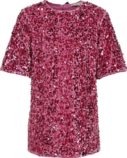 Kids Only Kmgconfidence Life Sequins Dress Jrs Pink 110
