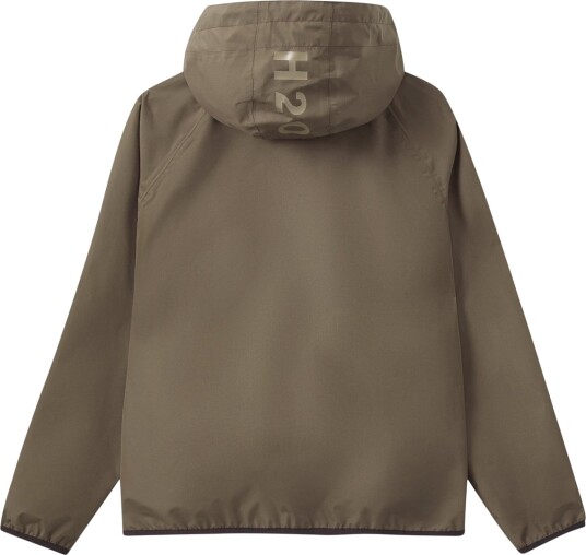 H2O Rømø Lw Rain Jacket - Packable - Brown - XL